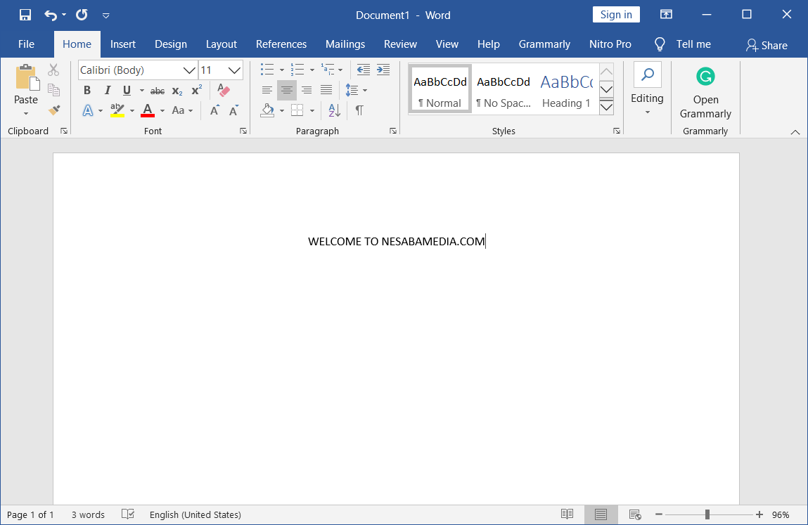 Ms office 2019