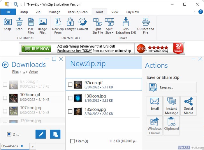 Winzip free download